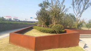 六枝特耐候钢挡土墙